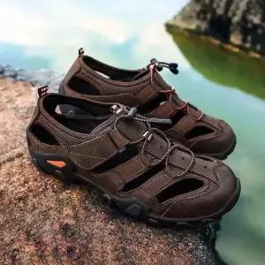 남성 3컬러 트레킹 스트랩 아웃도어 샌들포츠 남자 신발 슈즈 패션 데일리 썸머 캐주알