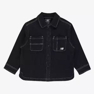 [뉴발란스]뉴발란스 키즈 Outdoor 인디고 데님 셔켓 NK9DF3302U-55 자켓