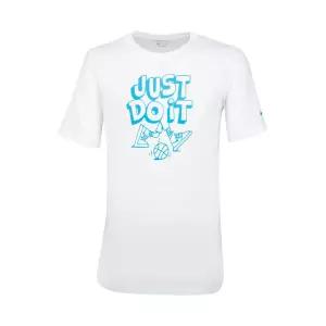 나이키 CV2158100 저스트 두 잇 숏슬리브 티카툰 슬리브 슬리브탑 스포츠반팔 운동 여성셔츠 셔츠 트레이닝