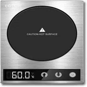 책상용 코소리 커피 머그 워머 디지털 컵 히터 및 크리스마스 선물 1°F 정밀 온도 조절 터치 테크 LCD