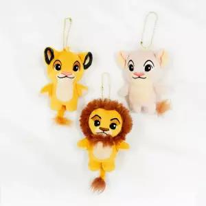 라이온킹 미니 키체인 3종 택1사자인형링 링인형 인형링 홀더 열쇠고리