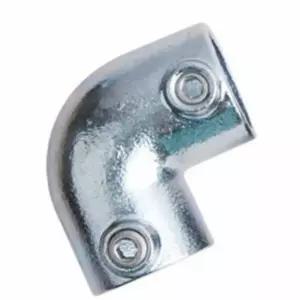 다용도 파이프클램프 실버 연결 아시바조인트 파이프랙 소켓 메탈 스텐 원형 조립 자재 인테리어 배관 아시