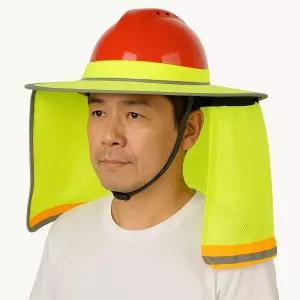 햇빛가리개 안전모 통기성 여름 외부 근무 차양막자외선단 목그늘 현장모자 야외 내피 일반이 햇빗 그늘이