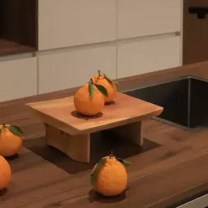 화분 원목 선반 30cm 진열장 베란다대 거실정리대화분다이 거치대 펜트리 다육이대 이받침대 식물진열대 선