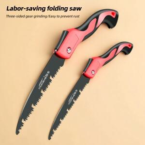 접이식 톱 목수의  벌목 정원 및 과일 나무 가정용 소형 휴대용 톱