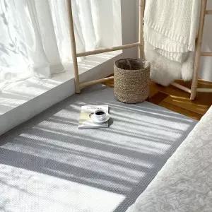 사계절 모달 와플 면 러그 60x180cm (3단 소파패드)여름 카페트 거실 모던 침대 인테리어 매트 펫트