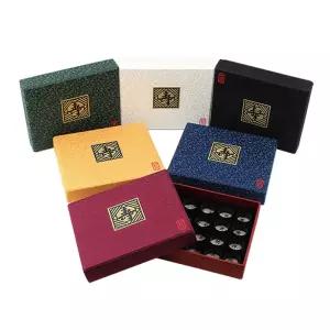 함지마을 공진 단 한지상자 20환(수문양)선물박스 한지 공예품포장 경옥 환약 전통