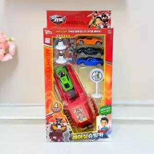 카봇 레이싱슈팅X자동차완구 놀이 레이싱 슈팅 세트