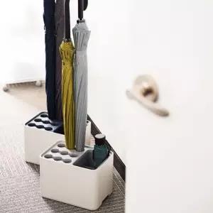 시스맥스 마이룸 우산꽂이보관 수납 모던 분리형 플라스틱 보관대 수납함 사각 인테리어