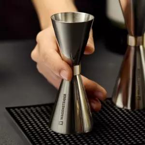 칵테일 고급 스텐 골드링 양면 계량 지거 30 60ml위스키도구 피크닉와인잔 용품 캠핑잔 하이볼 샷글라스 바