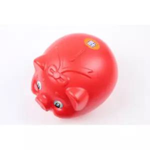 돼지저금통 왕대 저축 동전 금고 지폐 큰저금통 심플 선물용 판촉용 빨강 일반 어린이 가정용