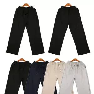 남자 여자 여름바지 왕스판 편한 와이드 밴딩팬츠 시원한 면바지 밴팬츠 쿨바지 카고 밴쿨 팬츠