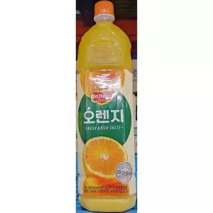델몬트 오렌지 주스 1.5L X6과일음료수 맛주스 쥬스 과실