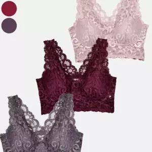 우아하고 매혹적인 올 레이스 풀컵 몰드 B컵 스포츠 브라매일입고싶은 활동적인 운동용 일상패션 이너탑 깔
