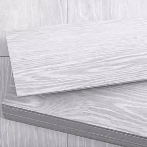 3T점착데코타일 엔틱 라이트그레이 AZWTI6-31형 바닥보수 인테리어 베란다시공 사무공간 다용도 장판 셀프