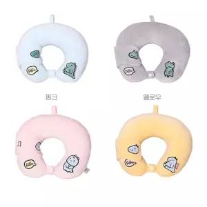 휴대와 편안함을 한번에 초경량 목베개보호 한베개 지지 비행기 차안 사무실 용베개 여행 쿠션 용쿠션 보호