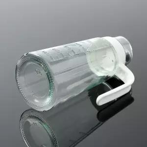 리크플 자동개폐 3p세트 간장병 양념통 오일간 식초 참기름 소스용기 오념 유리