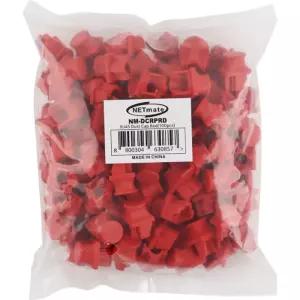 (Netmate) 랜포트 RJ45 이물질 먼지 보호마개(레드 100개입) LAN