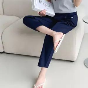 여성 와이드 팬츠 워싱 면 데일리 더블 핀턱 일자 바지슬랙스 카고 버뮤다 트레이닝 반바지 치마 쿨팬츠 린