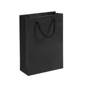 종이쇼핑백 10p13x19cm 블랙 세로형 봉투 선물 크래프트 크라프트 종이