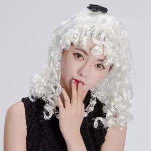 롱인형가발 파티 크리스마스 할로윈 공주 이벤트변장소품 엽기 의상 변신용품 연극 스티커사진