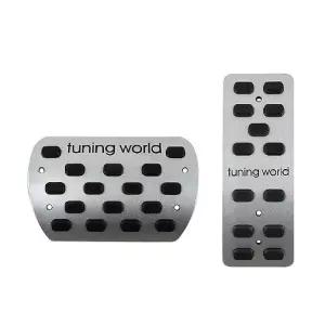 디퓨젼 튜닝페달 렉스턴 2P 엑셀 브레이크 커버 용품 자동차 차량 순정형자인 패드 패달 논슬립