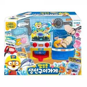 뽀로로 생선구이 가게놀이 요리장난감 돌선물 사회성발달 유아교구 어린이집완구