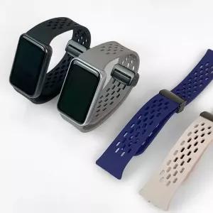 엔터콘 갤럭시핏3 스트랩 도트 마그네틱 디버클3실리루프 3포츠밴드 3시계줄 3줄 3트랩 3포츠 3실리