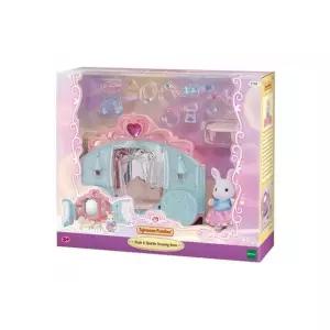 실바니안 패션놀이 눈꽃 토끼소녀의 드레스룸 유아장난감 완구 아기선물 사회성발달