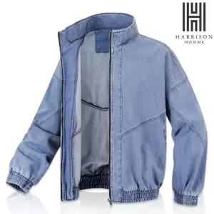 [해리슨] 오버핏 져지 데님 자켓 43 ICN1030