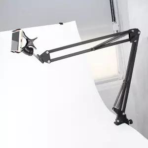 스마트폰 테이블 거치대 요리 취미 드라마 영화 감상블릿 핸드 클램프 인강용 화상수업용품 용폰 디카스탠