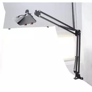 접이식 핸드폰 스탠드 침대 헤드 책상테블릿거치대 클램프 인강용 화상수업용품 용폰 디카 이블 개방용 1방