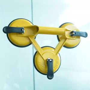 3구 유리 흡착기 옮기기 대형 고무흡입판 작업 타일 대리석 인테리어공사 전문가용