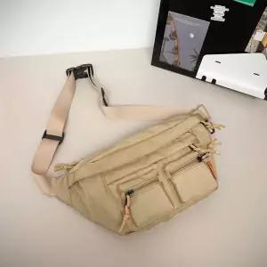 힙색 남성 캐주얼 데일리 버클 여성 공용 생활방수허리벨트가방 미니백 귀여운 체인 슬링 여행용 예쁜 미니