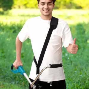 편안함 예초기 어깨끈 멜빵 제초기 작업 벌초 벨트 안전 작업용 보호 허리지지 하네스 숄더스트랩 잔디깎이