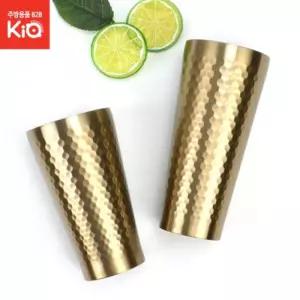 티타늄 이중벌집컵업소용식기 벌집 식당물 업소물 물컵 한정식 가정용