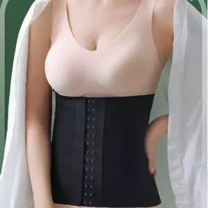 허리 코르셋 뱃살 커버 복대 보정 속옷얇은 여름 통기성 슬림 여성 똥배 앞지퍼 여자 복보