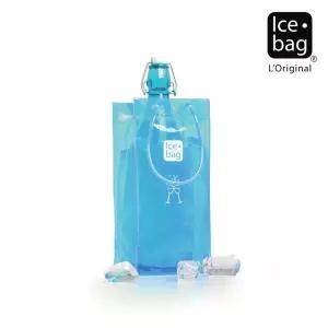 (프랑스 ice.bag) 베이직 아이스백 (프로스트블루)버킷 박스 보틀쿨러 캠핑 야외 와인 버켓