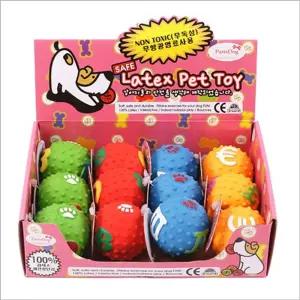 패리스독 10번 플레이볼 스몰 라텍스 토이 12ea볼장난감 강아지공 강아지볼 라텍스볼 훈련 애견 장난감