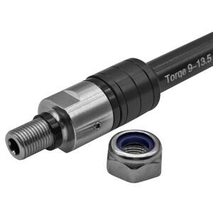 호환 자전거 트레일러 쓰루 액슬 160-178mm 카고 키드 히치 액세서리