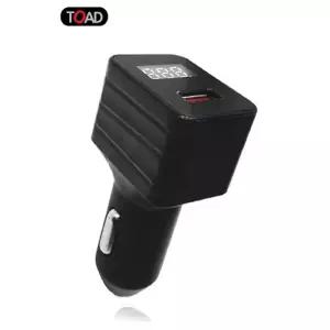차량용 핸드폰 충전기 전압표시 고속 스마트 자동차용품 카악세사리 시거잭 용기 휴대 모바일