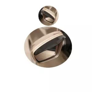 비오는날 안전운전을 위한 간편부착 사이드 미러 가드용커버 레인 빗물막이 튜닝 몰딩