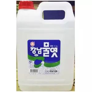 흰물엿(강남 5K)올리고당 조리 옥수수 물엿당 조리용 식당 요리당 이온 흰물엿 투명