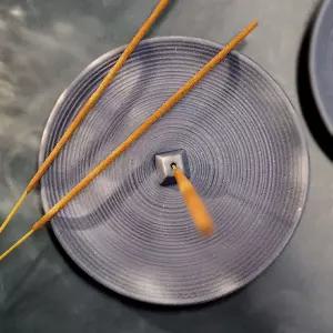 인센스 스틱 홀더 접시형 블루형 형향받침대 꽂이 거치대