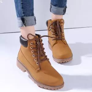 3컬러 여성 캐주얼워커 ZG-G34부츠 겨울 패션 로우힐 낮은굽