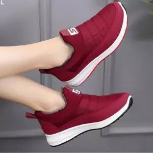 2컬러 여성 털슬립온 TT17캐주얼온 신발 겨울 슬립온 디자인온 방한온 퍼온 온슈즈 온단화