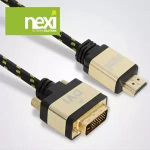 HDMI 2.0 to DVI-D 케이블 5m고급 영상신호 다용도 TV 연장 데이터전송 모니터 송수신