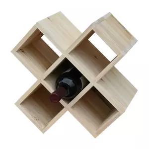 원목크로스와인랙 수납장 와인 장식장와인거치대 고급 인테리어 꽂이 와인렉 보관대 선반 샴페인 홀더