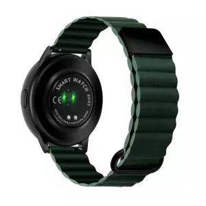 갤럭시워치6클래식 반버튼 자석식 가죽밴드 스트랩 시계줄 웨어러블용품스 스마트 6클래식 시계