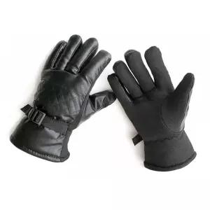 손바닥 전체 미끄럼방지 처리가된 라이딩 방한 장갑오토바이 토시 바이크 가죽 용오토바이